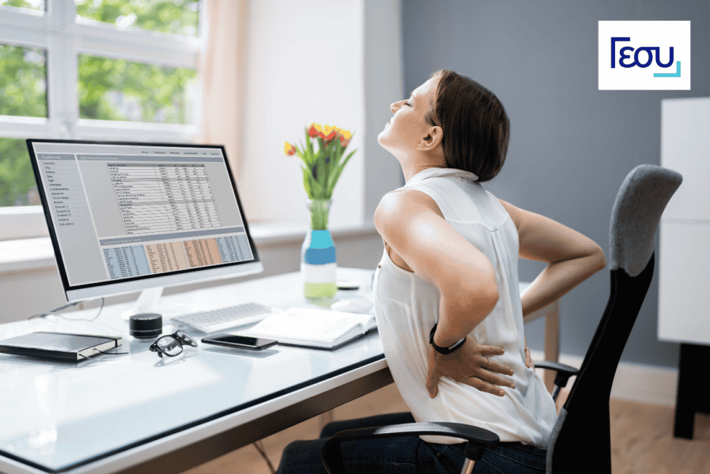 woman with lower back pain